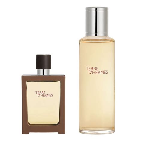 terre d'hermes refill|terre d'hermes gift set.